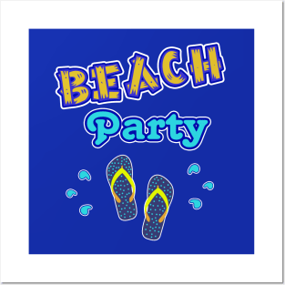 Beach Party Posters and Art